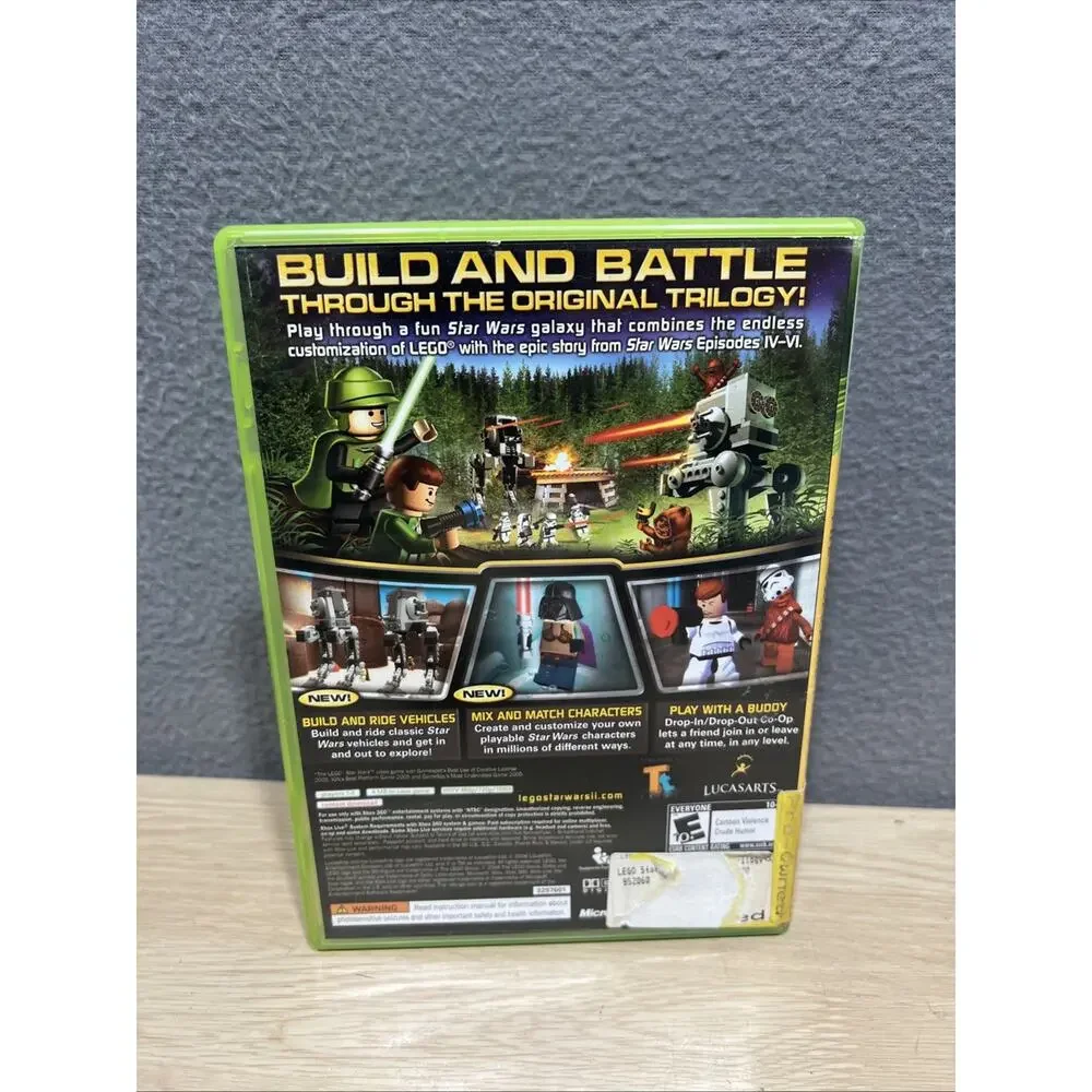 Lego Star Wars 2 the Original Trilogy - Microsoft Xbox 360 - CIB - Tested Manual